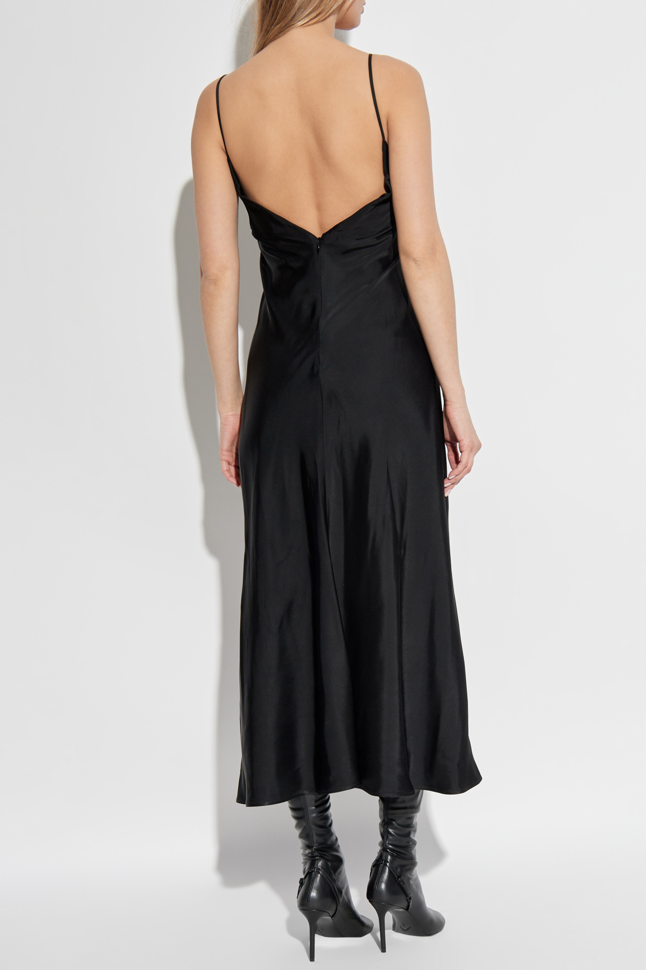 JIL SANDER Dress with decorative draping | Women's Clothing